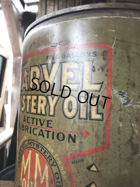 画像12: Vintage Motor Gas Oil 5 Gallon Can MARVEL MYSTERY (R585)  (12)