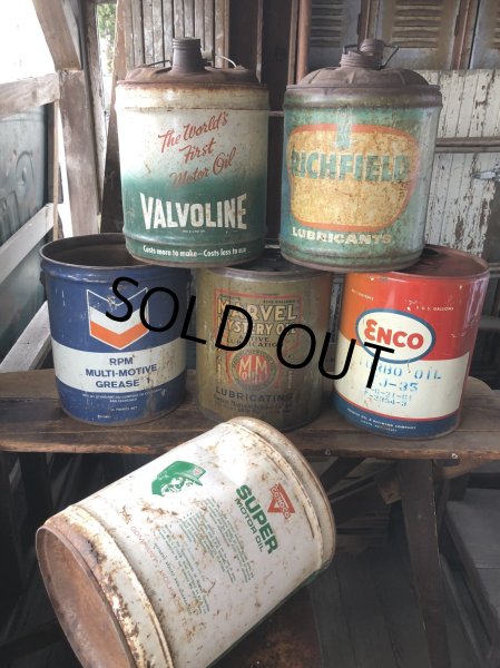 画像16: Vintage Motor Gas Oil 5 Gallon Can MARVEL MYSTERY (R585)  (16)
