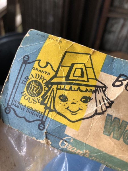 画像2: 70s Vintage Advertising Bucky Bradford Vinyl Doll W/Pack (R589)  (2)