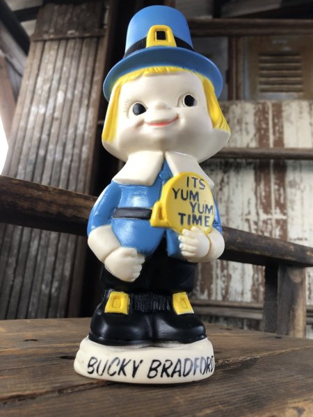 画像12: 70s Vintage Advertising Bucky Bradford Vinyl Doll (R590)  (12)