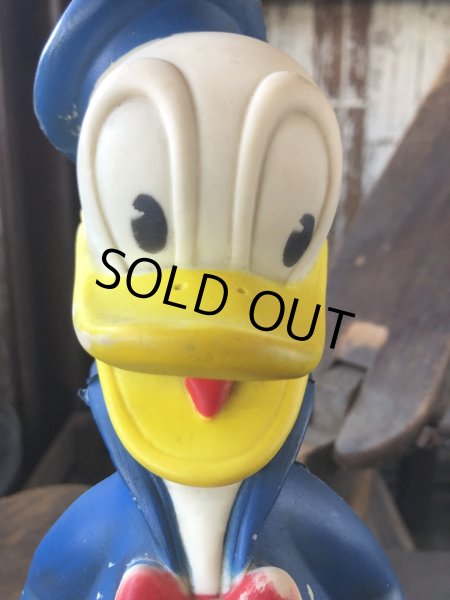 画像8: 50s Vintage Disney Sun Rubber Donald Duck Doll 26cm (R592) (8)