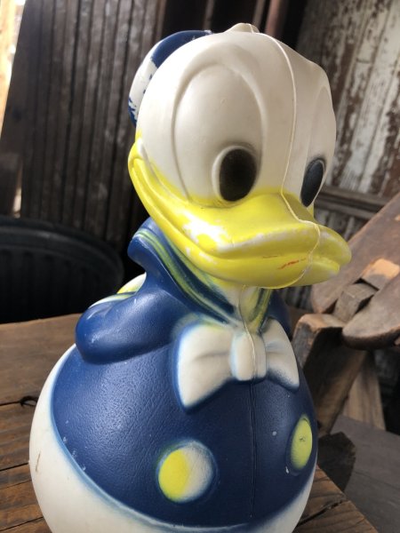 画像7: 70s Vintage Disney Donald Duck Roly-Poly (R596) (7)