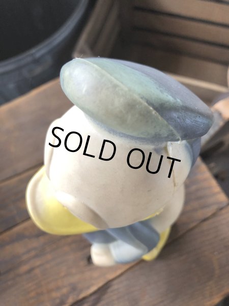 画像11: 50s Vintage Disney Sun Rubber Donald Duck Doll 26cm (R591) (11)