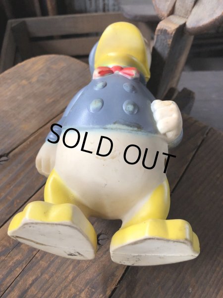 画像9: 50s Vintage Disney Sun Rubber Donald Duck Doll 26cm (R591) (9)