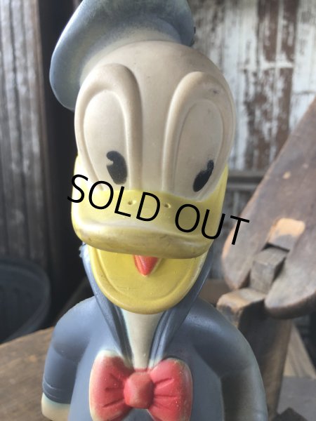 画像8: 50s Vintage Disney Sun Rubber Donald Duck Doll 26cm (R591) (8)