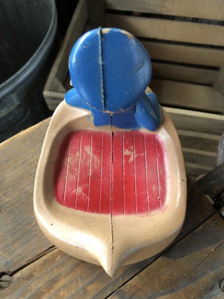 画像4: 50s Vintage Disney Sun Rubber Donald Duck Soap Dish (R593) (4)