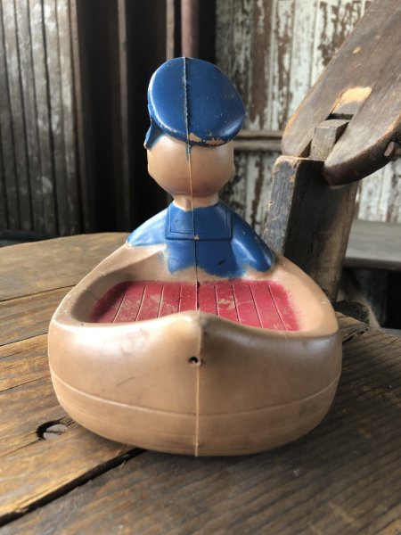 画像3: 50s Vintage Disney Sun Rubber Donald Duck Soap Dish (R593) (3)