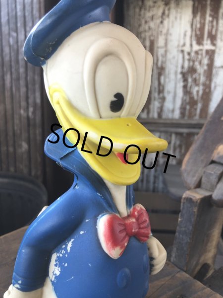 画像7: 50s Vintage Disney Sun Rubber Donald Duck Doll 26cm (R592) (7)