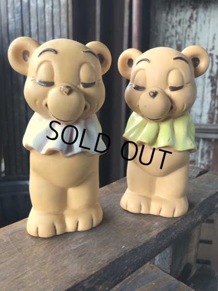 画像14: 70s Vintage Advertising Tommee Tippee Bear Vinyl Doll (R605) (14)