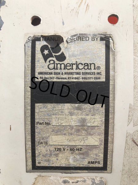 画像5: Vintage Advertising 76 Gas Station Original Display Lighted Sign Huge (R607)  (5)