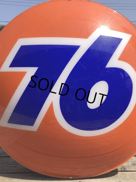 画像10: Vintage Advertising 76 Gas Station Original Display Lighted Sign Huge (R607)  (10)
