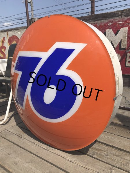画像3: Vintage Advertising 76 Gas Station Original Display Lighted Sign Huge (R607)  (3)