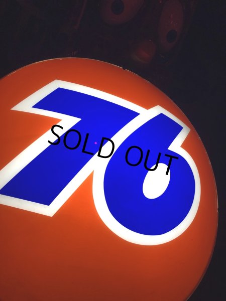 画像9: Vintage Advertising 76 Gas Station Original Display Lighted Sign Huge (R607)  (9)