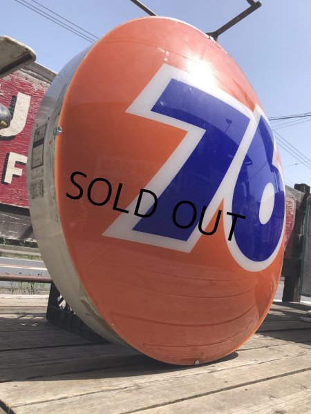 画像2: Vintage Advertising 76 Gas Station Original Display Lighted Sign Huge (R607)  (2)