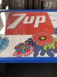 画像14: Vintage 7UP Soda Peter Max Floral Cardboard Store Sign w/Frame (R608) (14)