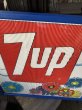 画像4: Vintage 7UP Soda Peter Max Floral Cardboard Store Sign w/Frame (R608) (4)