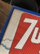 画像9: Vintage 7UP Soda Peter Max Floral Cardboard Store Sign w/Frame (R608) (9)