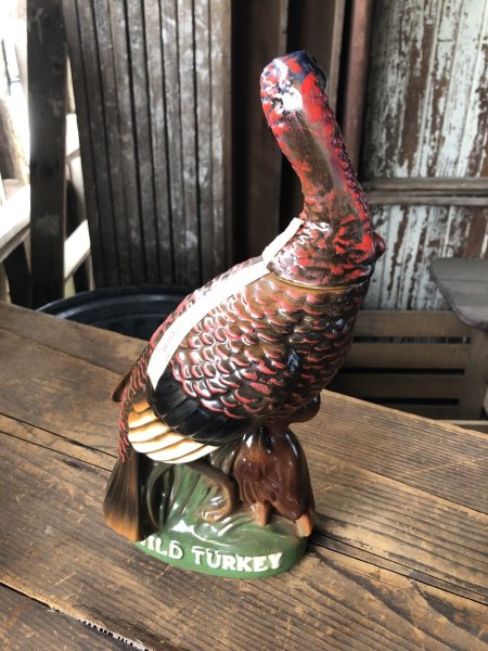 画像3: Vintage Wild Turkey Kentucky Bourbon Whiske Decanter Bottle (R611) (3)
