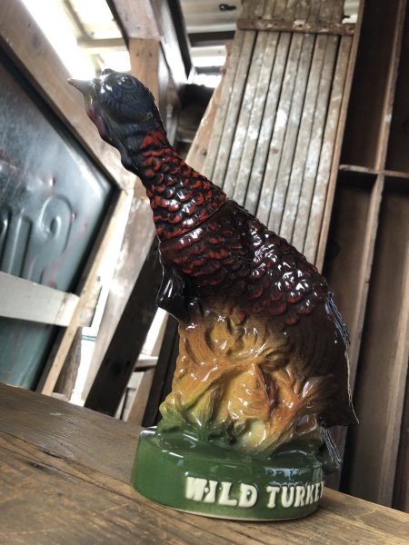 画像9: Vintage Wild Turkey Kentucky Bourbon Whiske Decanter Bottle (R612) (9)