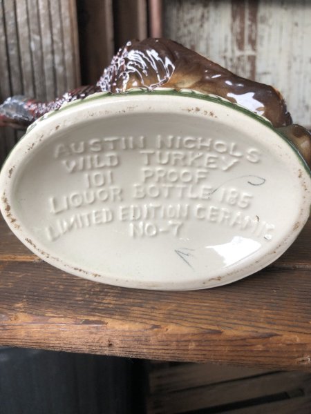 画像16: Vintage Wild Turkey Kentucky Bourbon Whiske Decanter Bottle (R612) (16)