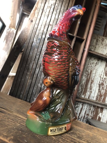 画像8: Vintage Wild Turkey Kentucky Bourbon Whiske Decanter Bottle (R611) (8)