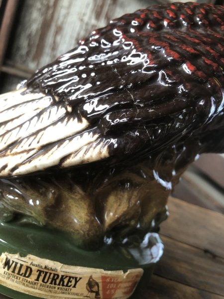 画像12: Vintage Wild Turkey Kentucky Bourbon Whiske Decanter Bottle (R612) (12)