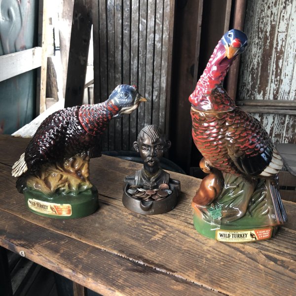 画像18: Vintage Wild Turkey Kentucky Bourbon Whiske Decanter Bottle (R612) (18)