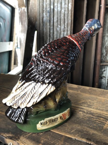 画像11: Vintage Wild Turkey Kentucky Bourbon Whiske Decanter Bottle (R612) (11)
