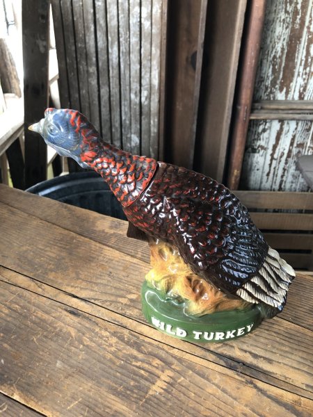 画像3: Vintage Wild Turkey Kentucky Bourbon Whiske Decanter Bottle (R612) (3)