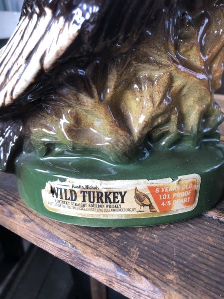 画像5: Vintage Wild Turkey Kentucky Bourbon Whiske Decanter Bottle (R612) (5)