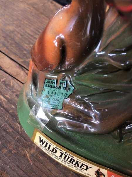 画像11: Vintage Wild Turkey Kentucky Bourbon Whiske Decanter Bottle (R611) (11)