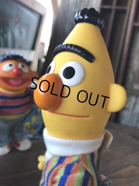 画像8: 90s Vintage Applause SESAME STREET Ernie ＆ Bert Doll Set (R615) (8)