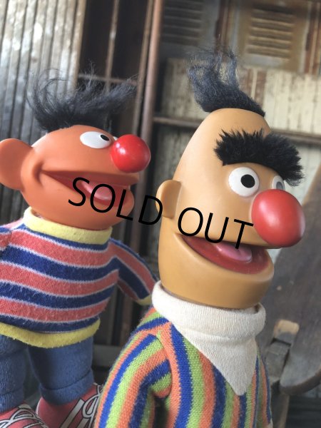画像6: 80s Vintage Applause SESAME STREET Ernie ＆ Bert Doll Set (R614) (6)