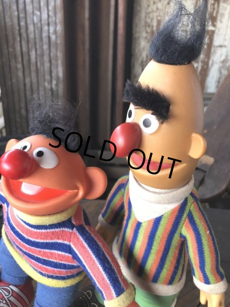 画像7: 80s Vintage Applause SESAME STREET Ernie ＆ Bert Doll Set (R614) (7)