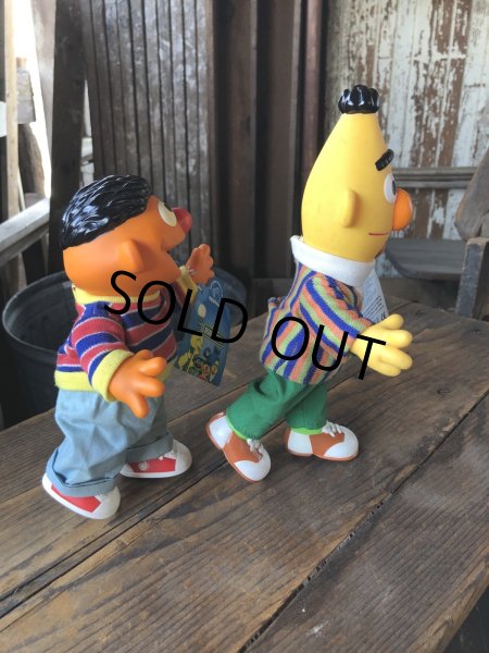 画像5: 90s Vintage Applause SESAME STREET Ernie ＆ Bert Doll Set (R615) (5)