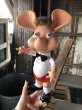 画像14: 60s Vintage Topo Gigio Vinyl Doll w/Bow Tie (R624) (14)