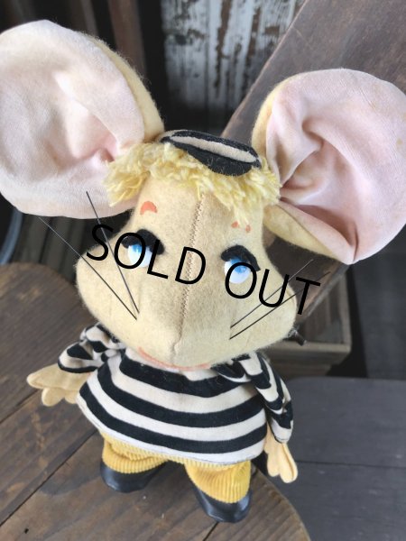 画像6:  Vintage Topo Gigio Plush Doll (R625) (6)