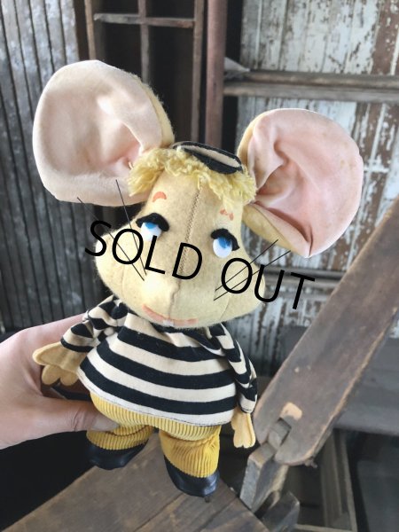 画像5:  Vintage Topo Gigio Plush Doll (R625) (5)