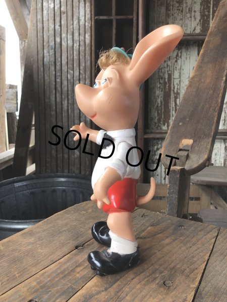 画像4: 60s Vintage Topo Gigio Vinyl Doll w/Bow Tie (R624) (4)