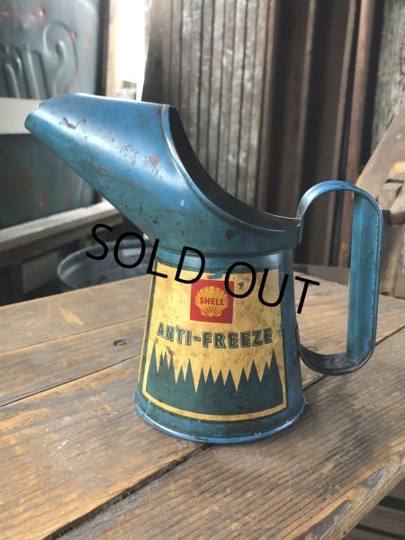 画像1: Vintage Shell Motor Oil Pourer Jug (R626)  (1)