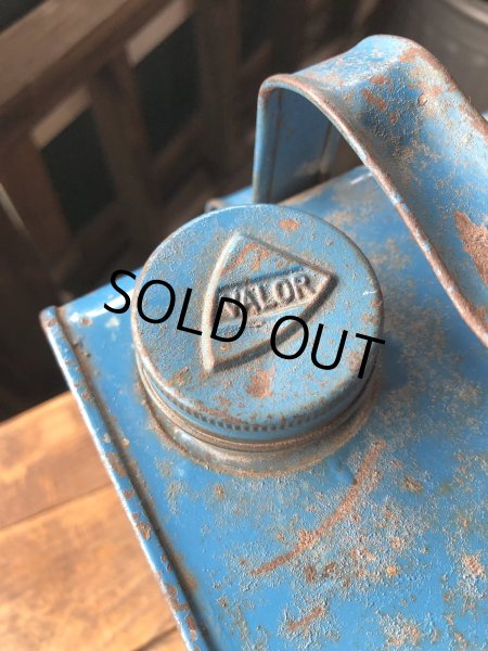 画像16: 50s Vintage ESSO Blue Valor Paraffin Can (R628)  (16)