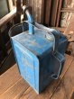 画像4: 50s Vintage ESSO Blue Valor Paraffin Can (R628)  (4)