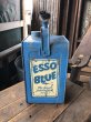 画像1: 50s Vintage ESSO Blue Valor Paraffin Can (R628)  (1)