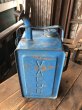 画像3: 50s Vintage ESSO Blue Valor Paraffin Can (R628)  (3)