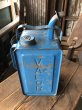 画像7: 50s Vintage ESSO Blue Valor Paraffin Can (R628)  (7)