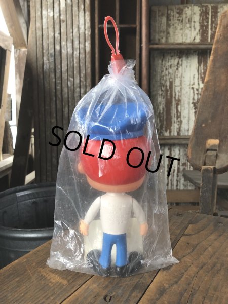 画像4: 70s Vintage R.Dakin Douglas Oil Company Advertising Freddy Fast Vinyl Doll MIP (R629) (4)