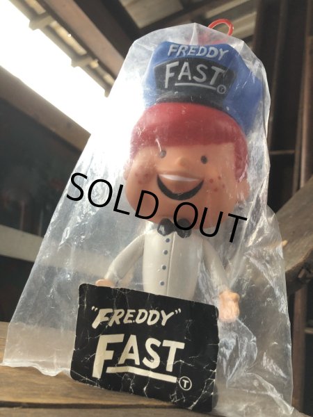 画像16: 70s Vintage R.Dakin Douglas Oil Company Advertising Freddy Fast Vinyl Doll MIP (R629) (16)