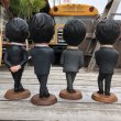 画像3: 80s Vintage ESCO The Beatles Chalkware Statues Complete Set (R630) (3)