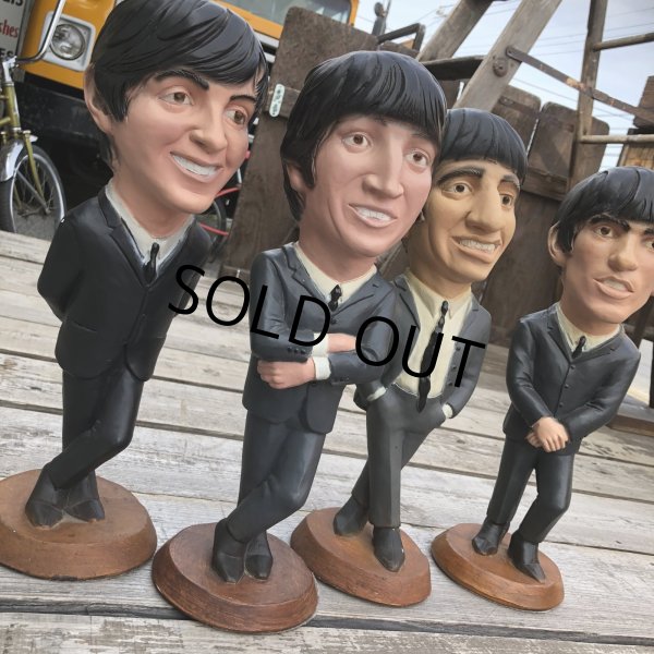 画像10: 80s Vintage ESCO The Beatles Chalkware Statues Complete Set (R630) (10)