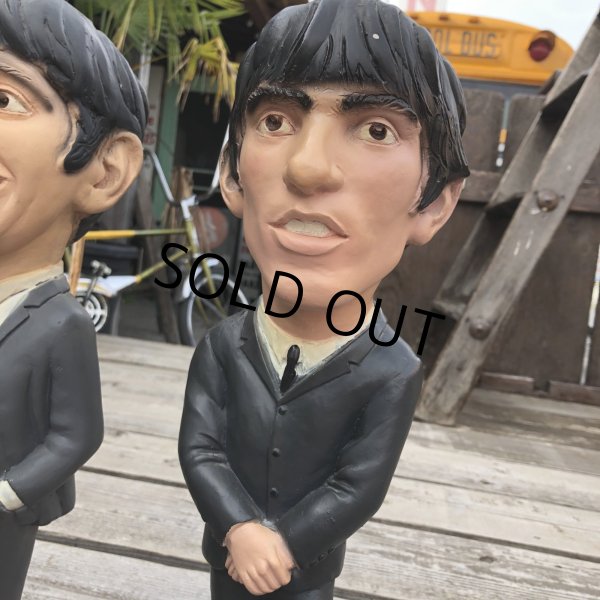 画像9: 80s Vintage ESCO The Beatles Chalkware Statues Complete Set (R630) (9)